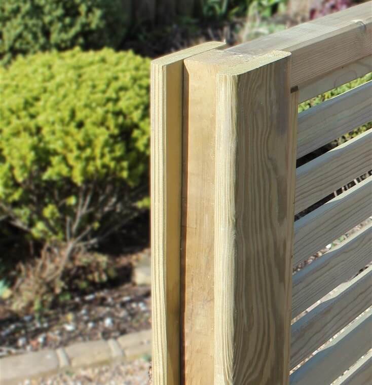 Intermediate Slotted Fence Posts