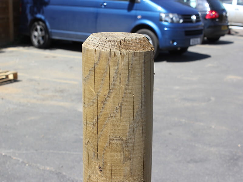 machine rounded and chamfered