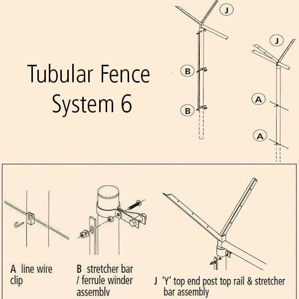 Tubular Fence System 6