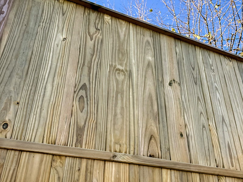 PineGroove fence panel
