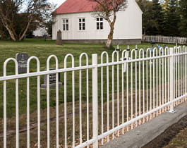 small fencing for graves