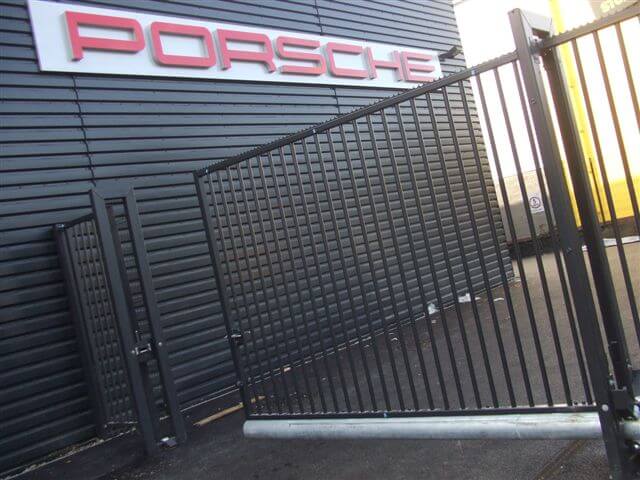 Commercial property fencing and gates