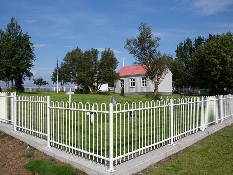 Church security fencing