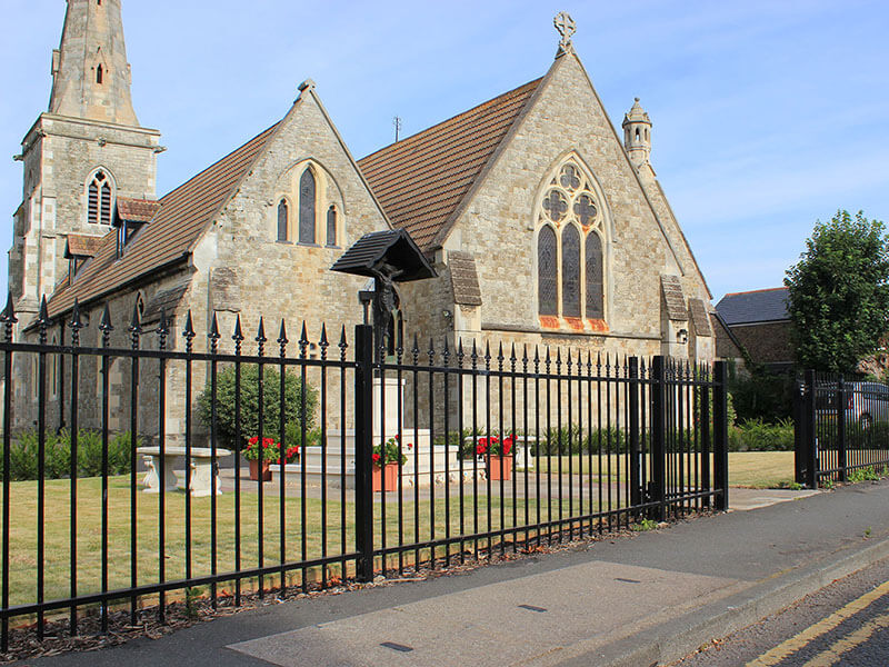 Places of worship security fencing