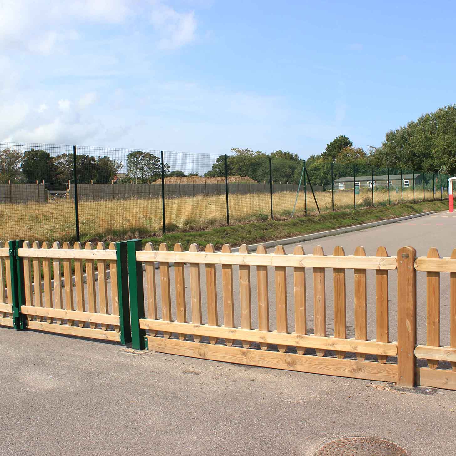 Playground fencing