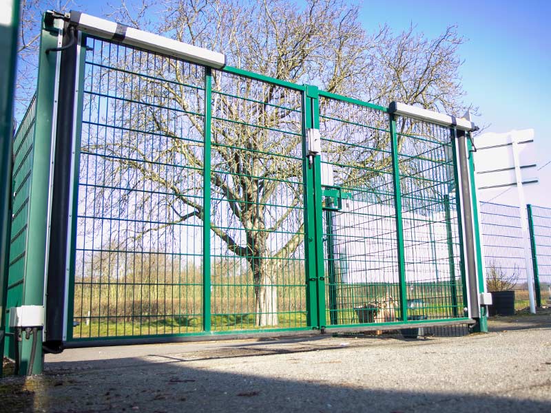 mesh automated school gates