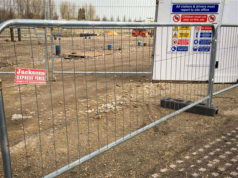 temporary zoo fencing