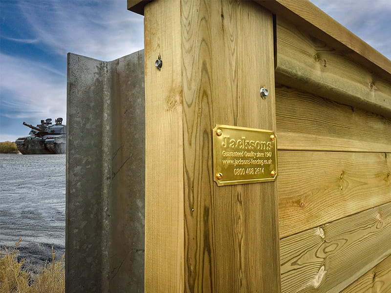 Acoustic Barriers for Defence Bases