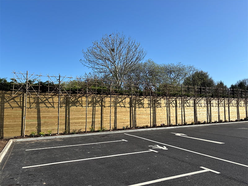 Acoustic barriers Acoustic barriers for car parks