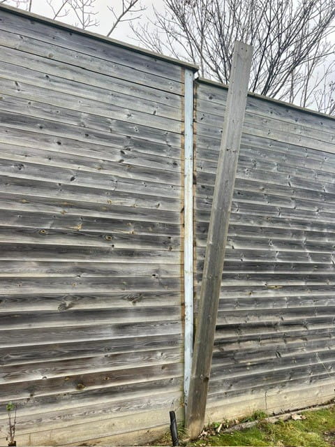 Non pressure treated acoustic barrier