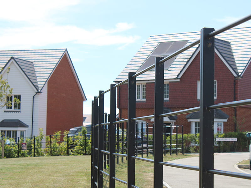 Estate Metal Railings for New Builds Estate Metal Railings
