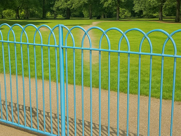 Double bow top fencing