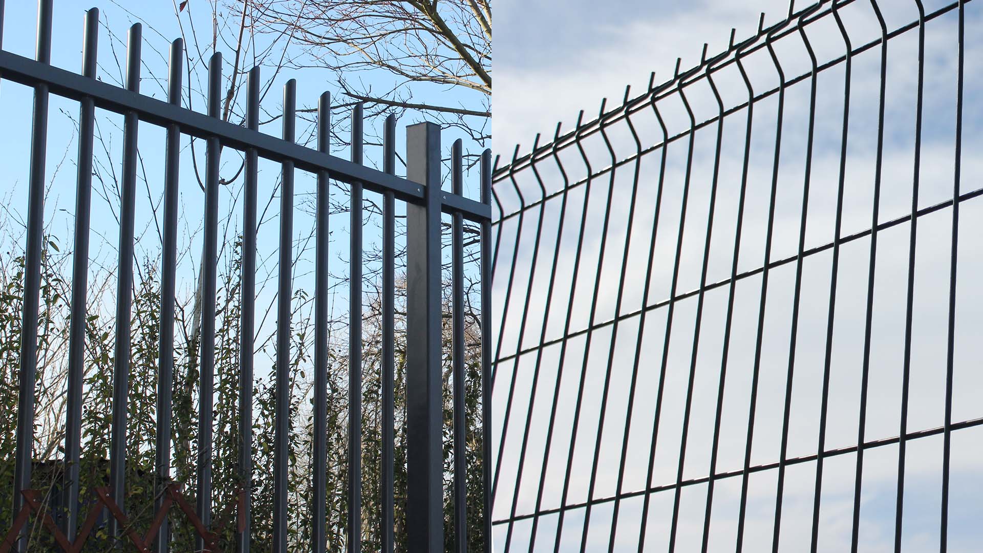 Welded mesh fencing vs vertical bar fencing