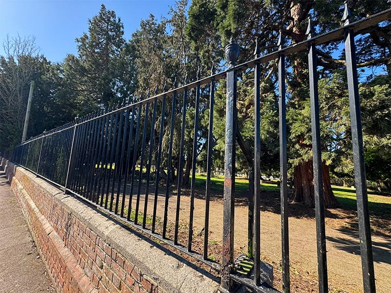 best fence for a cemetery