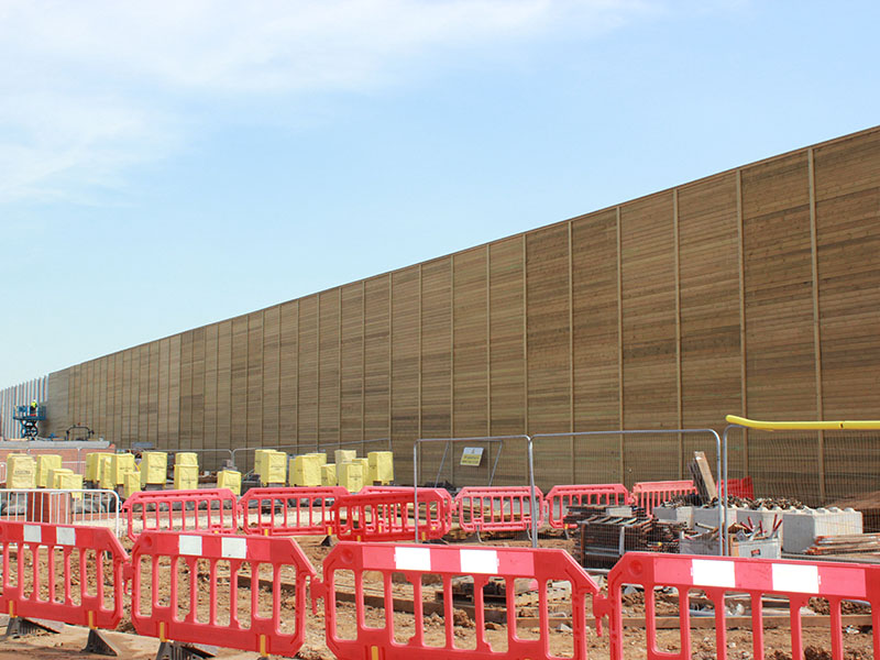 Acoustic barrier