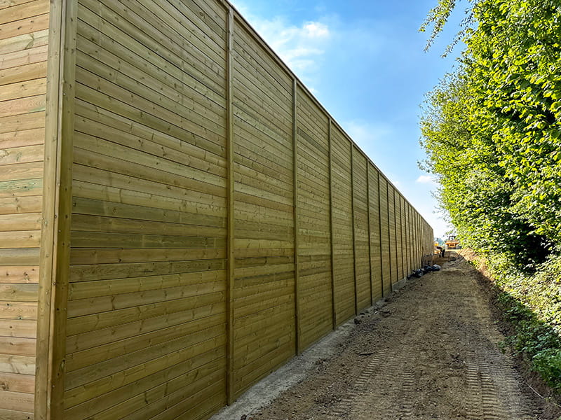 Battery Energy Storage Site Acoustic Barriers