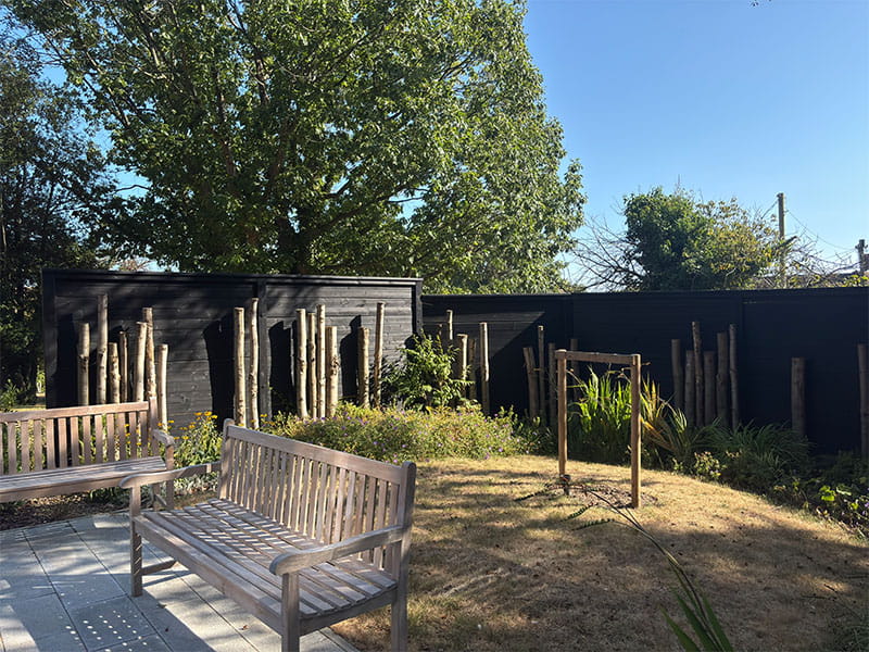 Garden acoustic barriers
