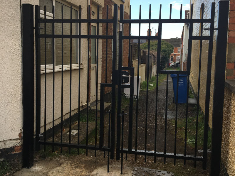 Alleyway gates