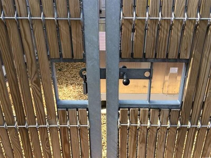 Research centre fencing and gates