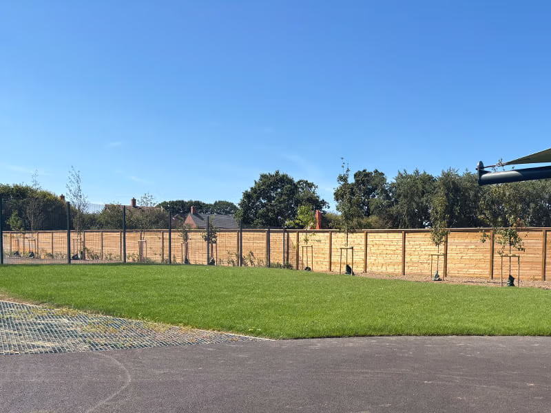 Acoustic barriers for special education school