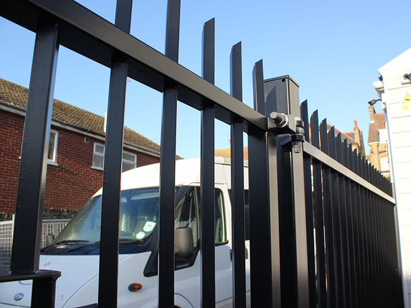 Tamper proof gate hinge