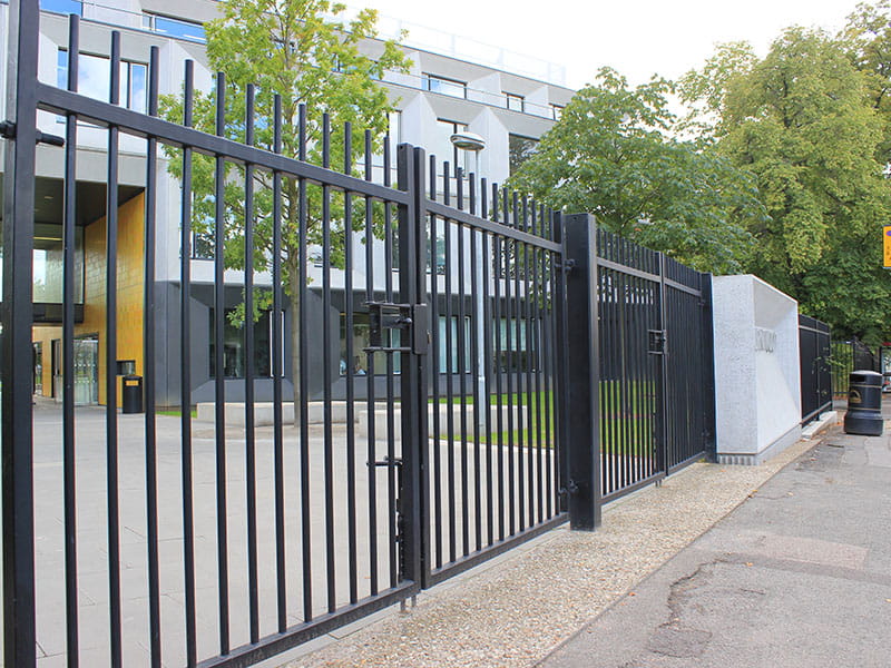 School security safety fencing