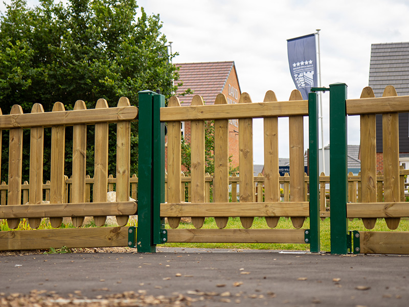 Play area gate