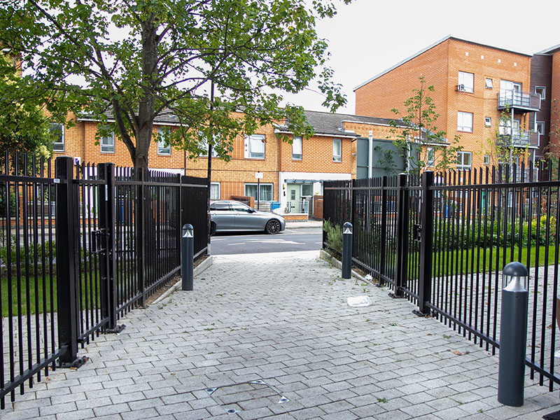Care home fencing and access control
