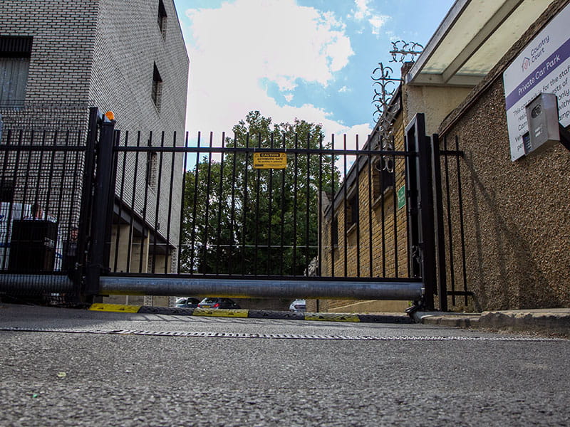 Steel sliding gates