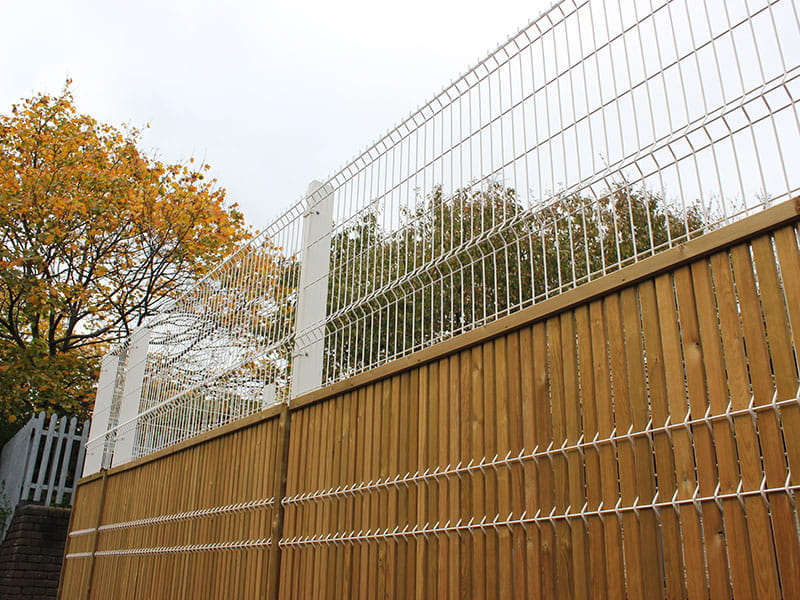 School fence design