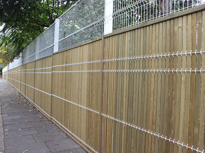 School fence