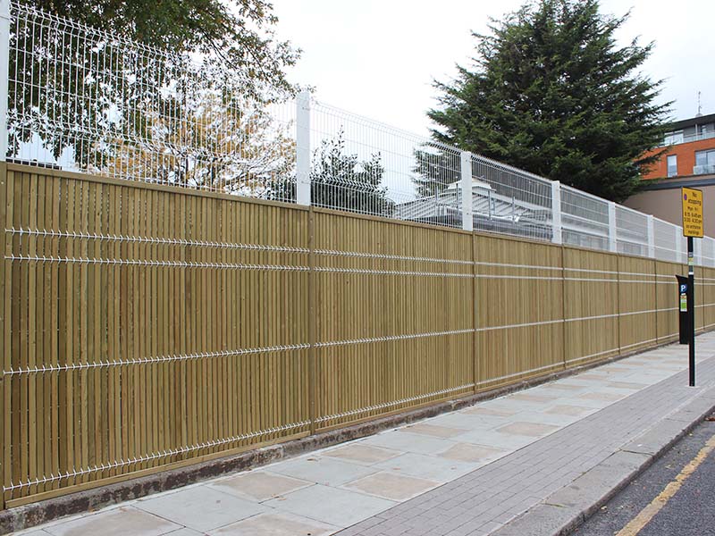 School security fencing