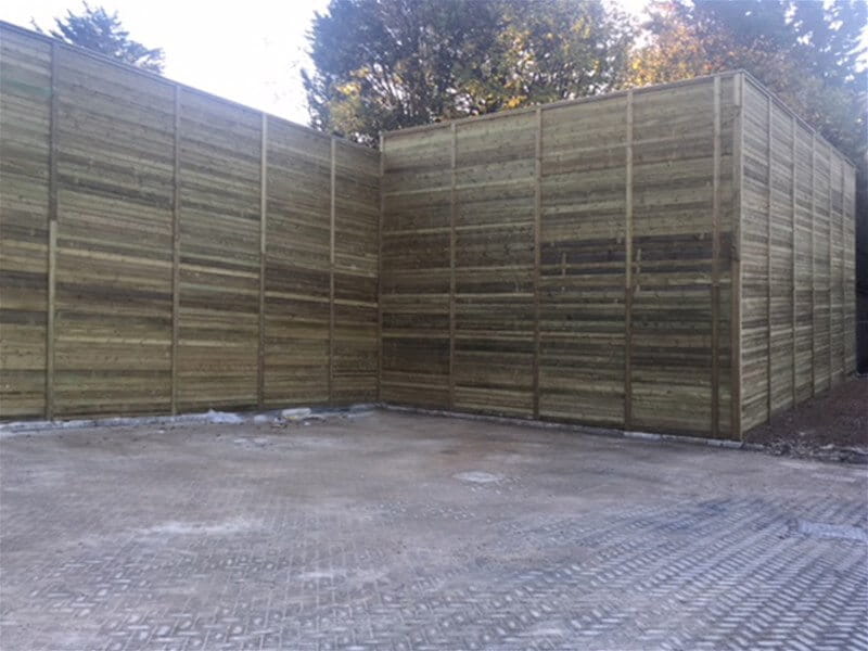 Attractive acoustic fencing
