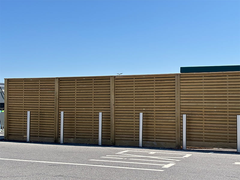Fencing for EV Chargers