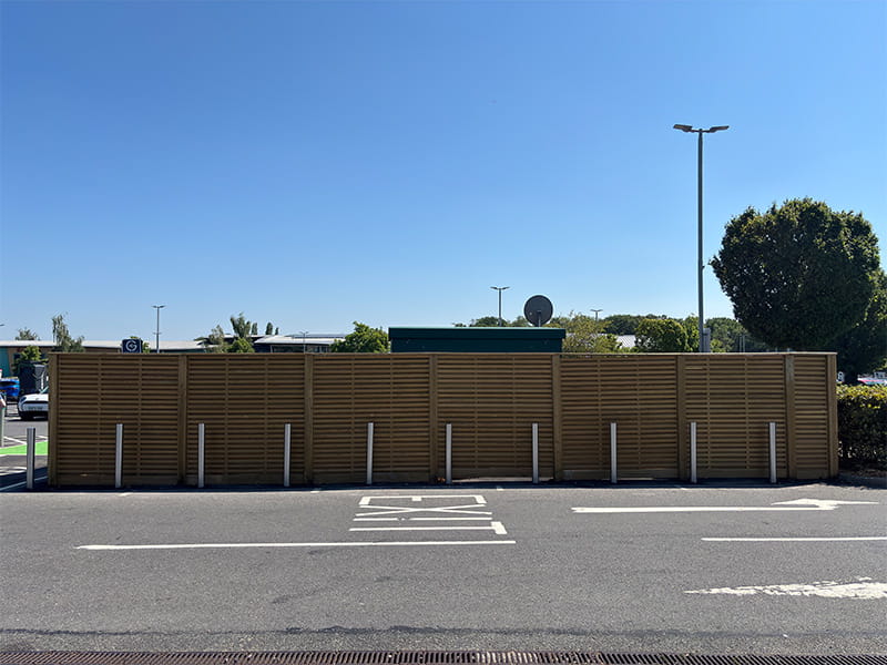 Modern Fencing for EV Chargers