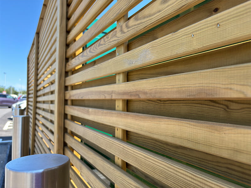 Modern Fencing for EV Chargers