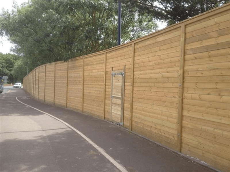 Acoustic Pedestrian Gate
