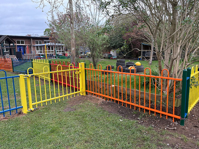 Primary school fencing