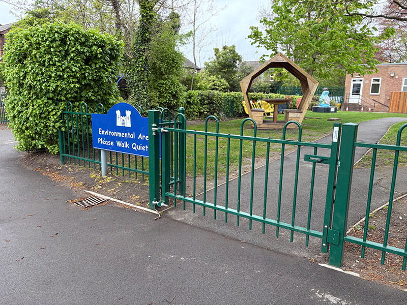 School gate