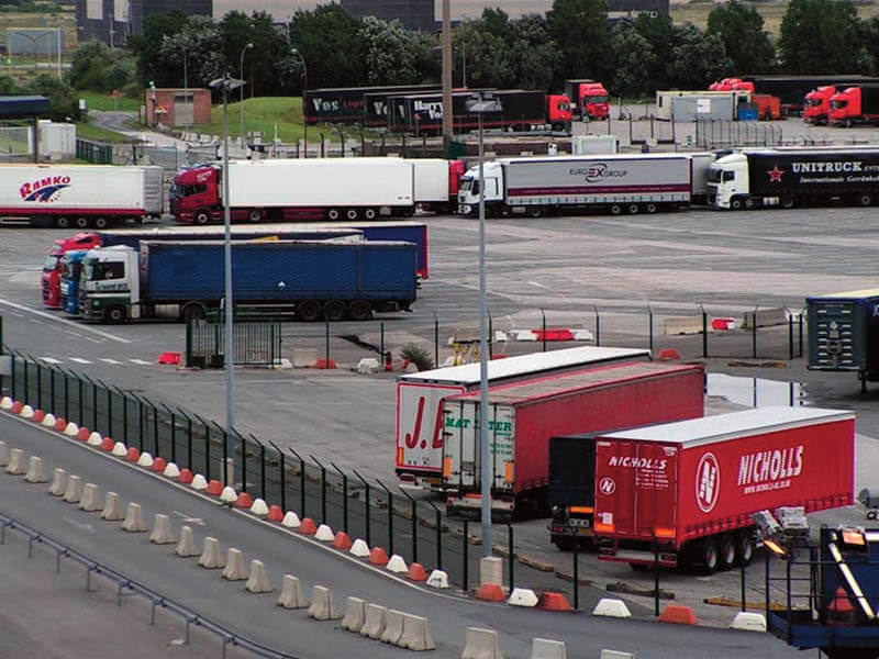Car park at Dunkirk