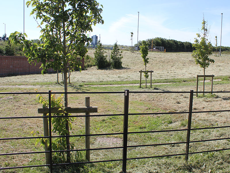 Estate fencing panels