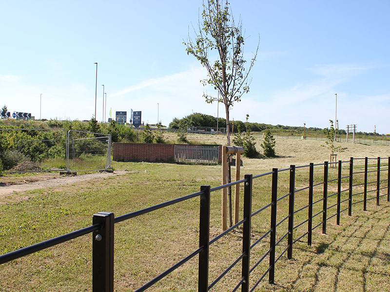 Tubular estate railings