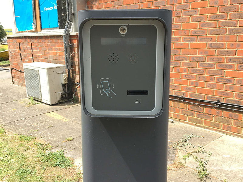 Car park ticket machine
