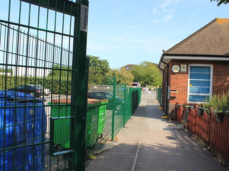 School fencing welded mesh