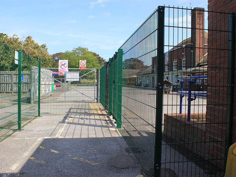 School security fencing