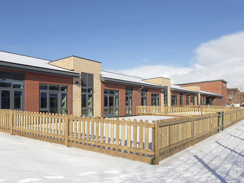 Timber School Classroom Fencing