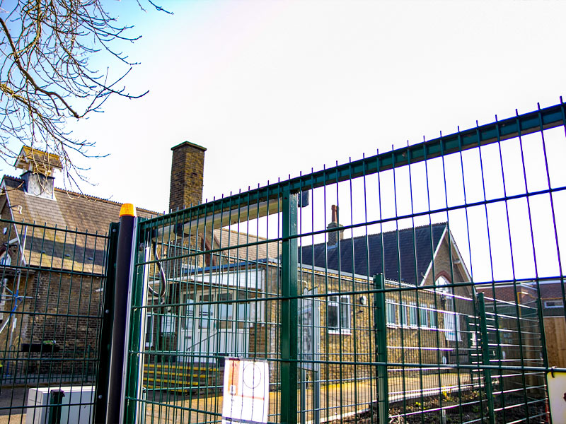 School fencing access solution