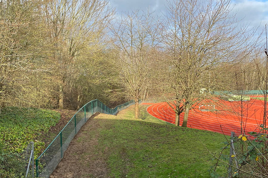 Athletics Track Fencing