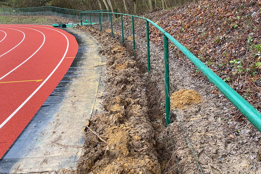 Running Track Fencing