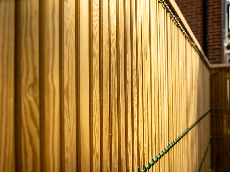 Privacy fencing slats